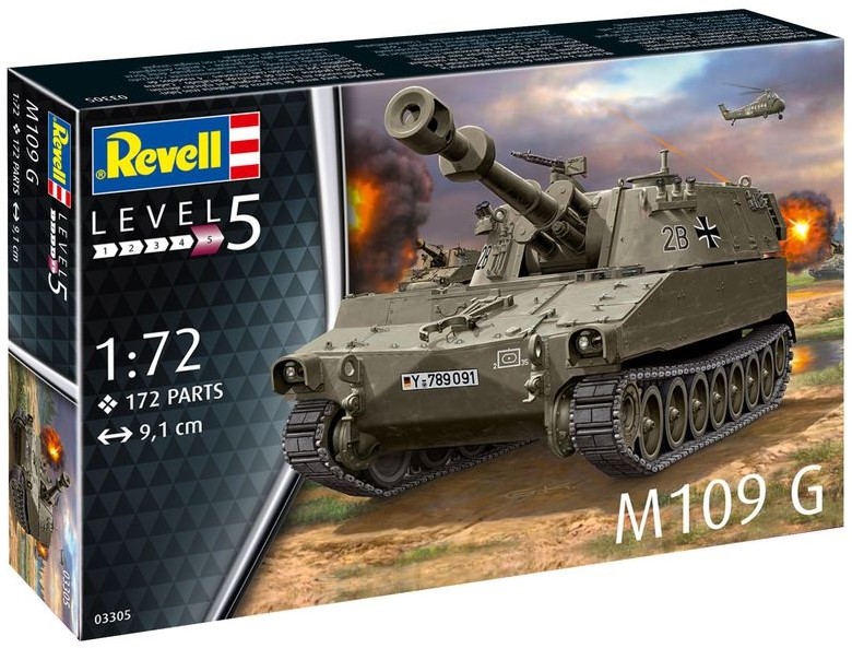 

Сборная модель Revell самоходная гаубица m109 g