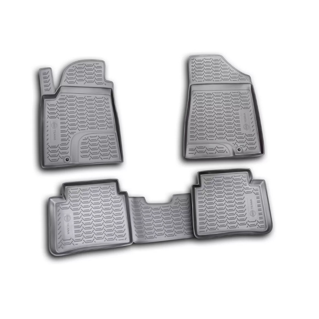

Коврики в салон Element для NISSAN Teana II 2008-2014, 4 шт. полиуретан, серые