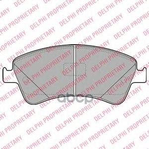 

К-т торм, колодок Fr Toyota Auris, Avensis 09-> DELPHI LP2104