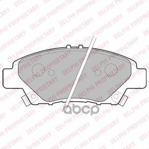 

К-т торм, колодок DELPHI LP2194