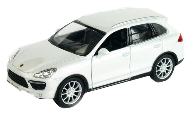 Коллекционная модель RMZ City Porsche Cayenne Turbo 444012-WH rastar машина радиоуправляемая 1 24 porsche cayenne turbo