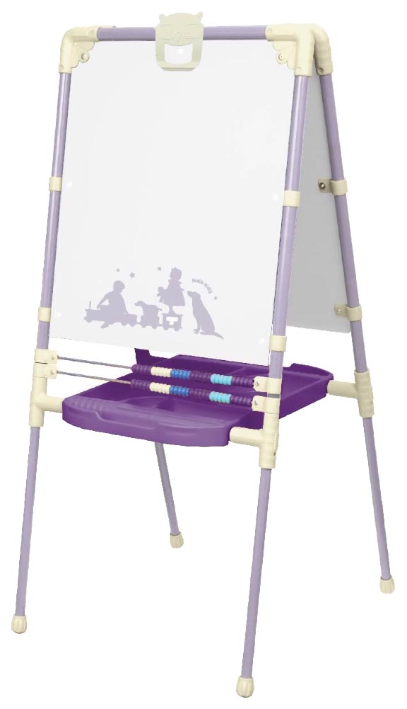 Мольберт для рисования Nika в стиле ретро М2Р/3 фиолетовый книга зачарованный лес procreate техники рисования в стиле волшебной сказки