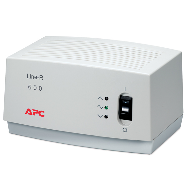 

Однофазный стабилизатор APC Line-R 600VA Auto 1000179240, Line-R 600VA Auto