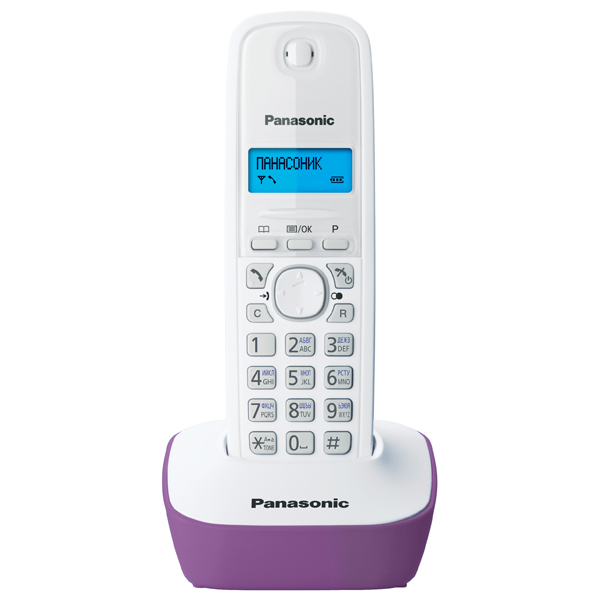 фото Телефон dect panasonic kx-tg1611ruf