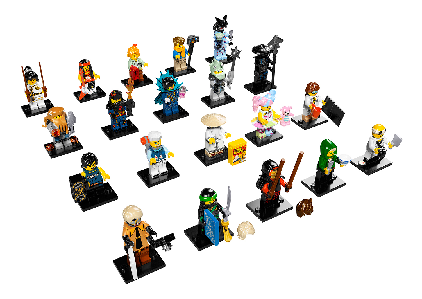 Конструктор lego minifigures минифигурки lego, лего фильм: ниндзяго (71019), Минифигурка LEGO Minifigures LEGO, ЛЕГО фильм: Ниндзяго (71019), в ассортименте 1шт., для девочек; для мальчиков  - купить