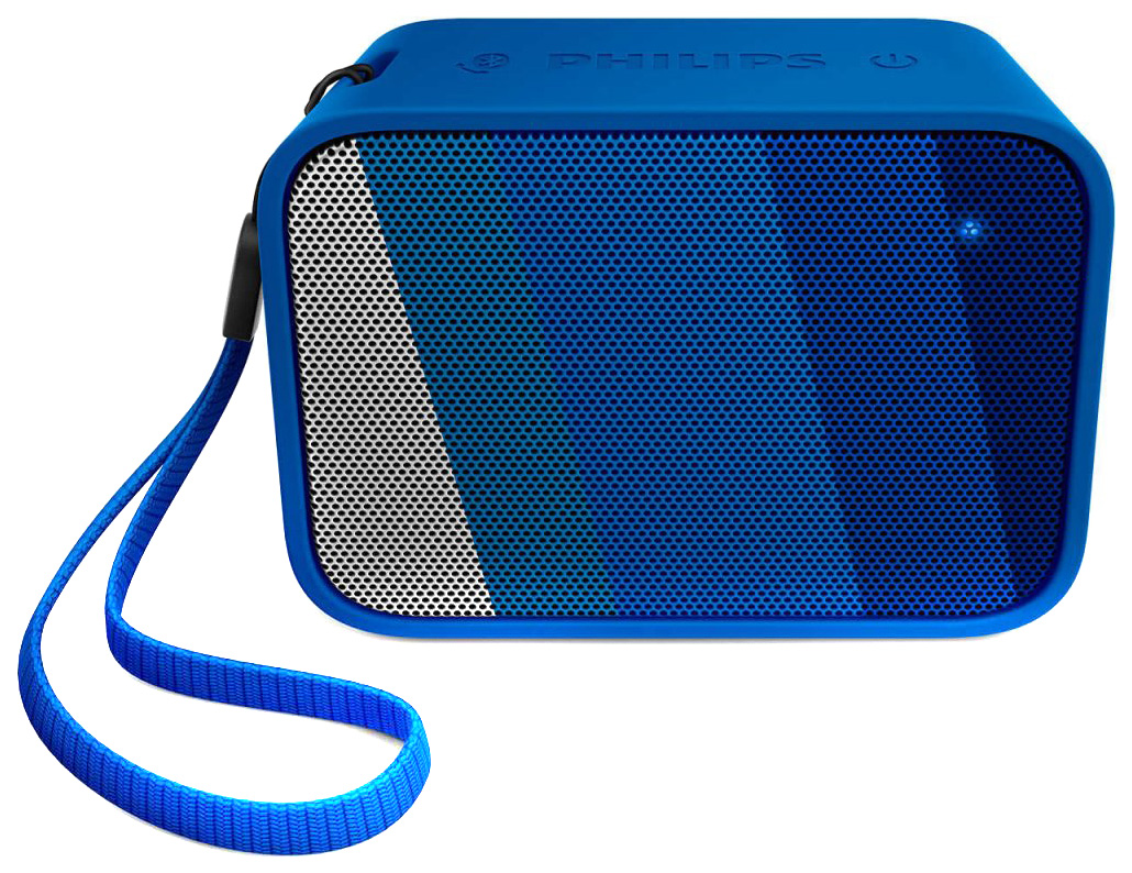 Портативная колонка Philips BT110 PixelPop Blue