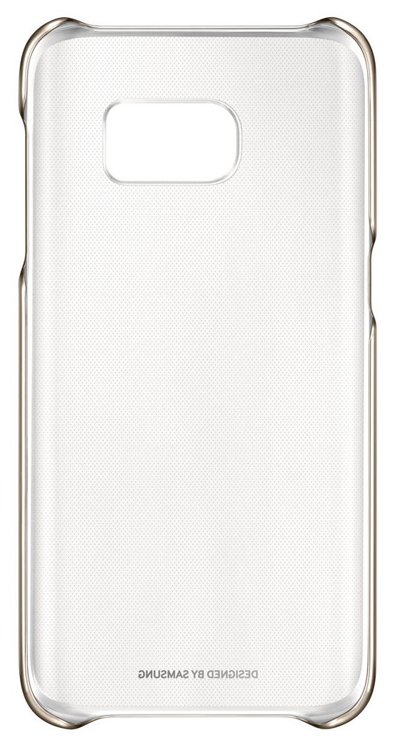 Чехол Samsung Clear Cover для Samsung Galaxy S7 Золотой