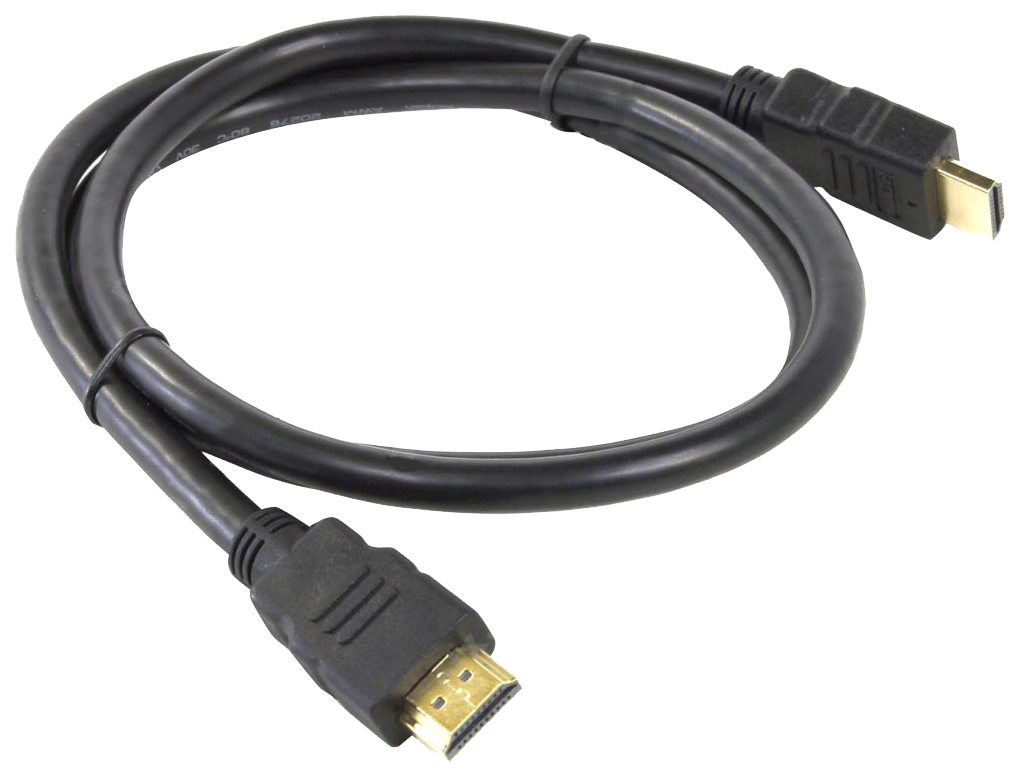 фото Кабель aopen hdmi - hdmi, 1,8м black (acg511)