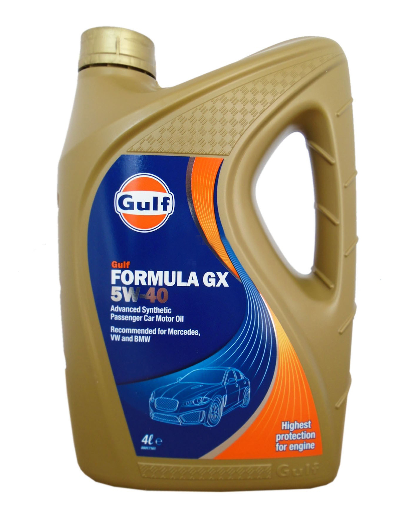 фото Моторное масло gulf formula gx 5w-40 4л