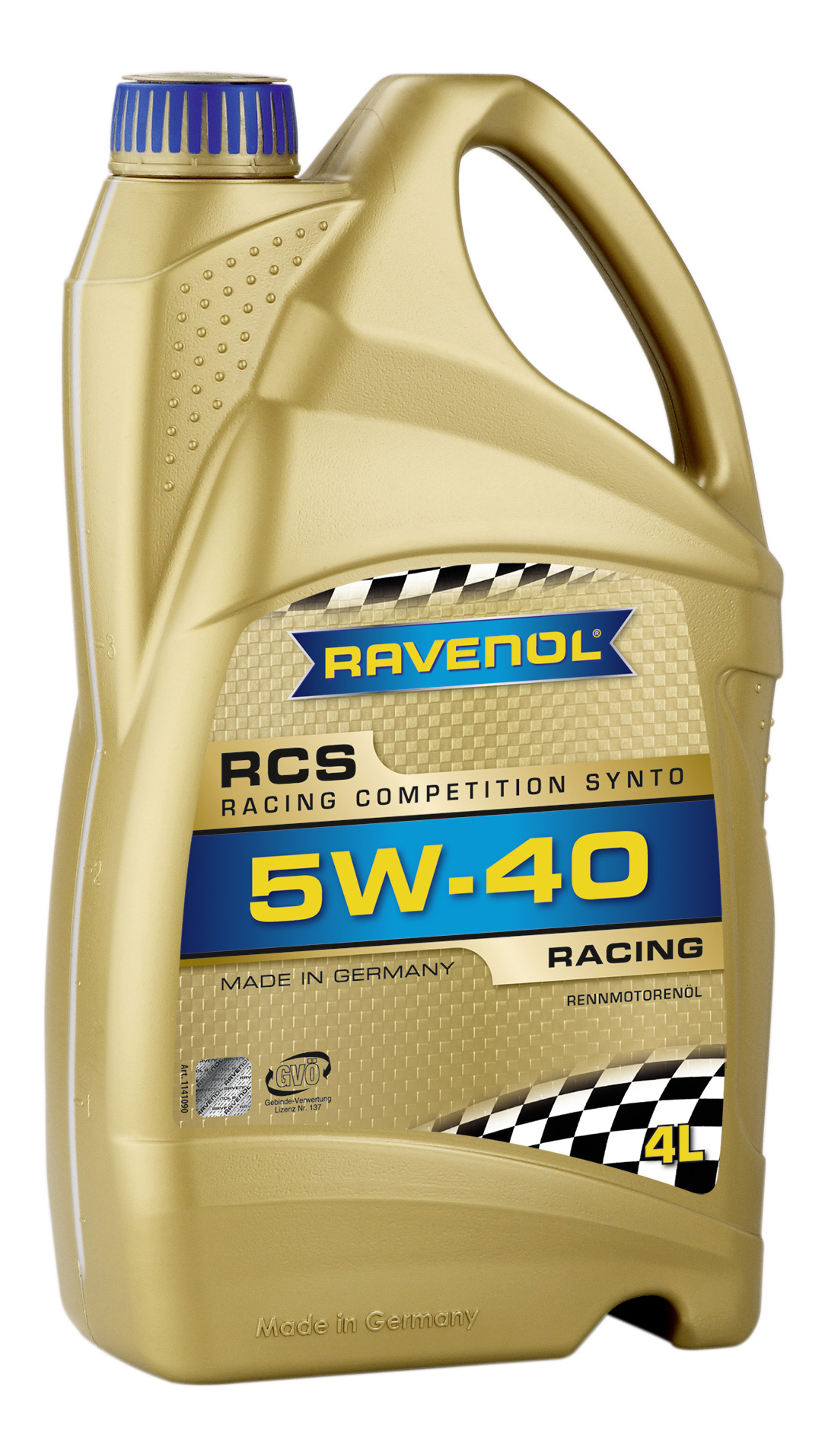 фото Моторное масло ravenol rcs racing competition synto sae 5w-40 4л