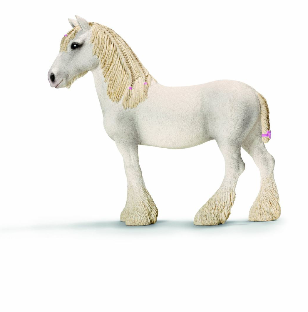 Фигурка Schleich Ширская кобыла белый (13735) белый конь бледный всадник