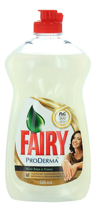 

Средство для мытья посуды Fairy алоэ вера и кокос 500 мл