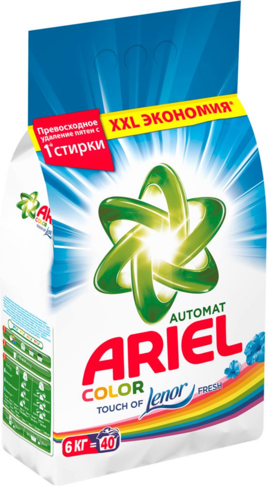 

Порошок для стирки Ariel color 6 кг