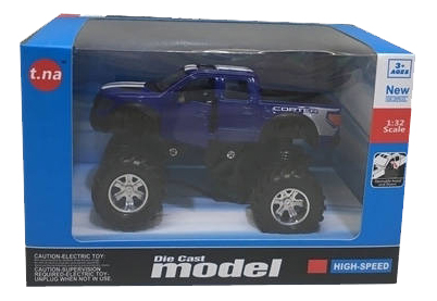 

Коллекционная модель Junfa Toys Внедорожник 1:32, Синий, Внедорожник