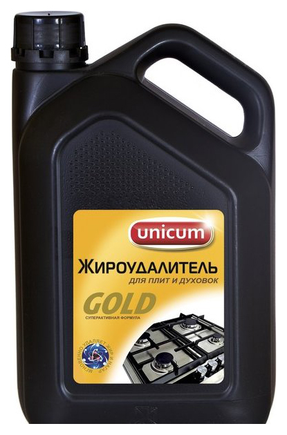 фото Чистящее средство для плит unicum жироудалитель gold 3 л