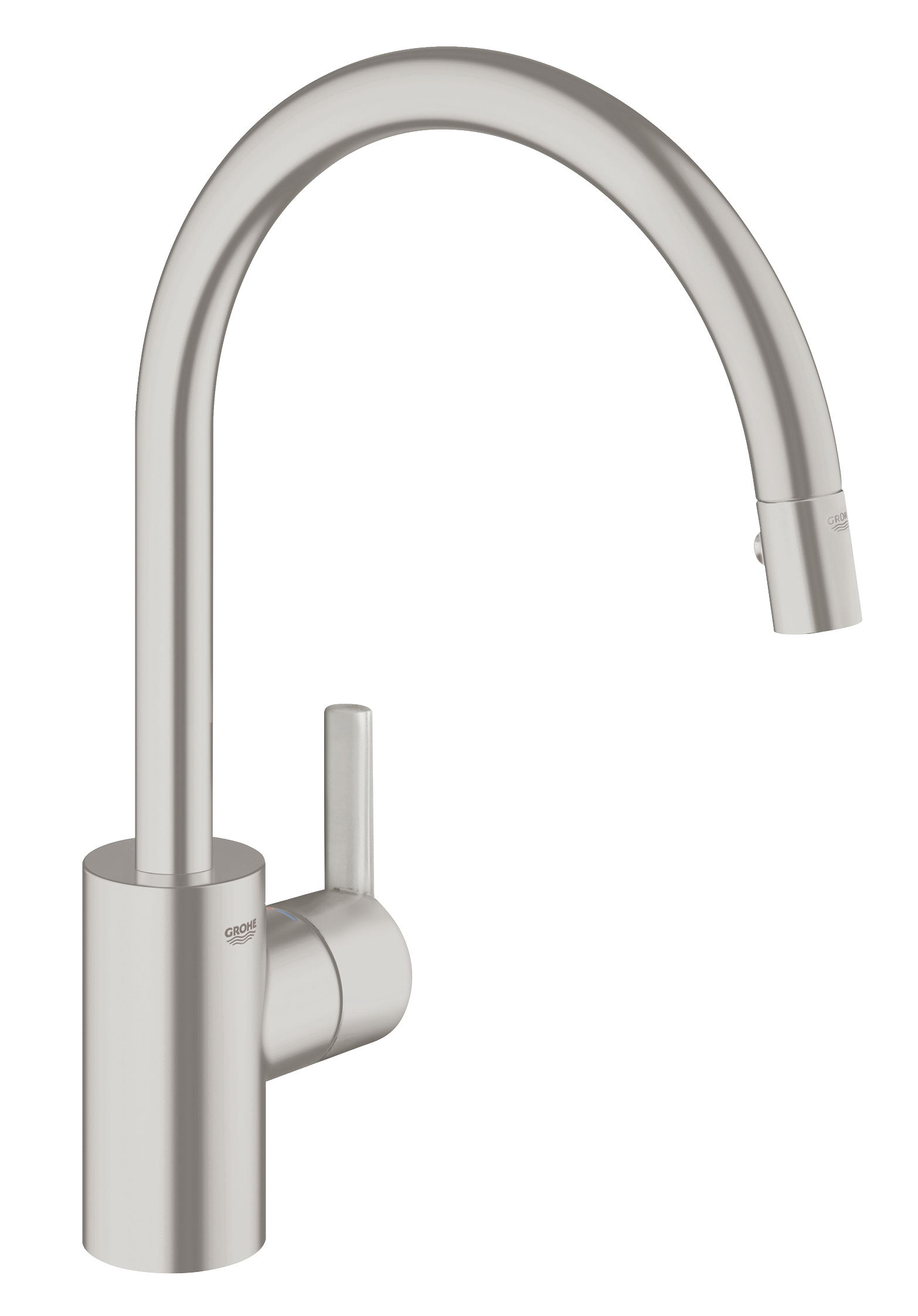 фото Смеситель для кухонной мойки grohe feel 31486dc0 хром