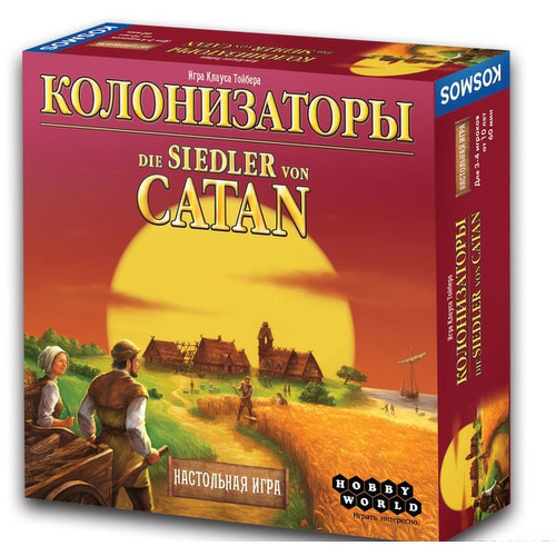 

Настольная игра Hobby World Колонизаторы (3-е русское издание), Колонизаторы