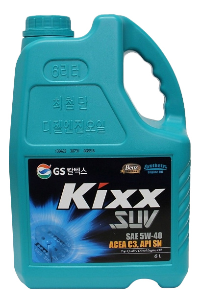

Моторное масло Kixx D1 RV 5W40 6 л, D1 RV