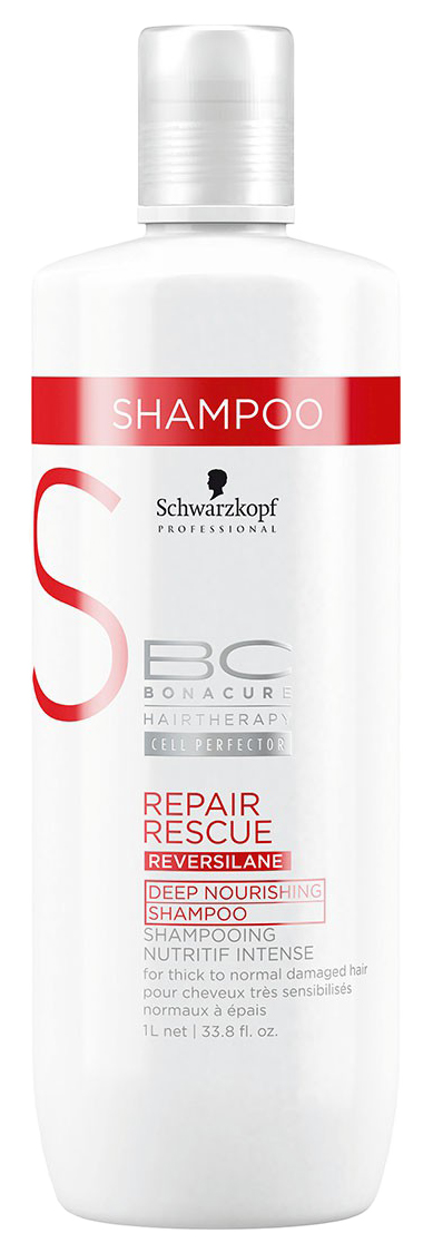 фото Шампунь для волос schwarzkopf professional bonacure repair rescue 1000 мл