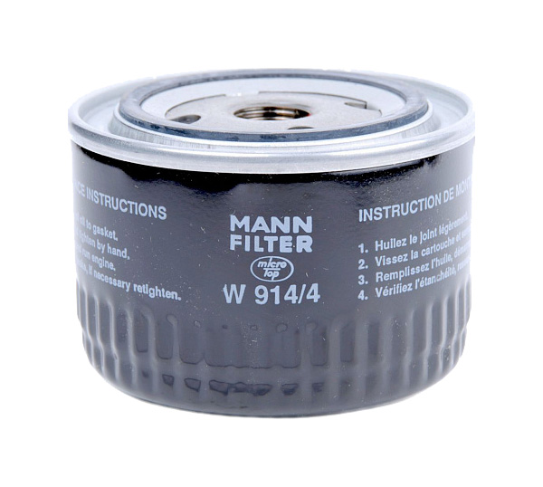 фото Фильтр масляный двигателя mann-filter w914/4