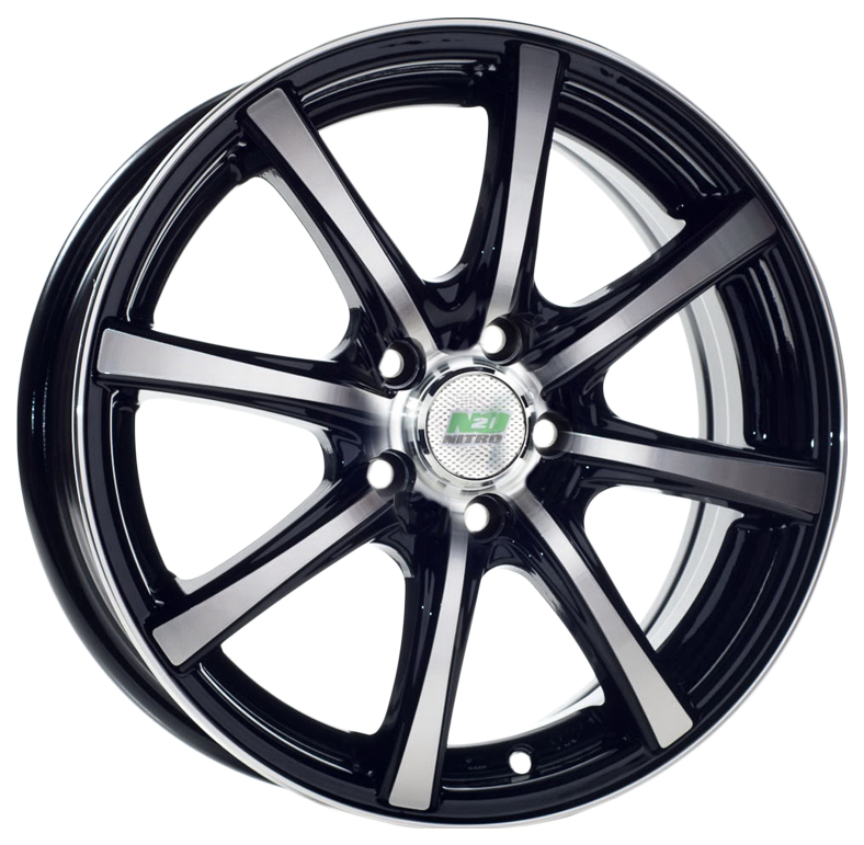 

Колесный диск Nitro Y4809 R16 6.5J PCD5x114.3 ET50 D67.1 (41030481), Черный;серебристый
