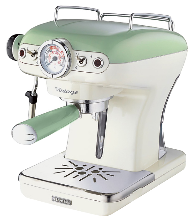 фото Рожковая кофеварка ariete vintage 1389 green