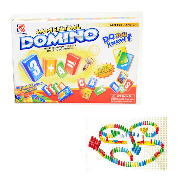 

Настольная игра Обучающее домино Sapiential Domino Shenzhen Toys Ф40042