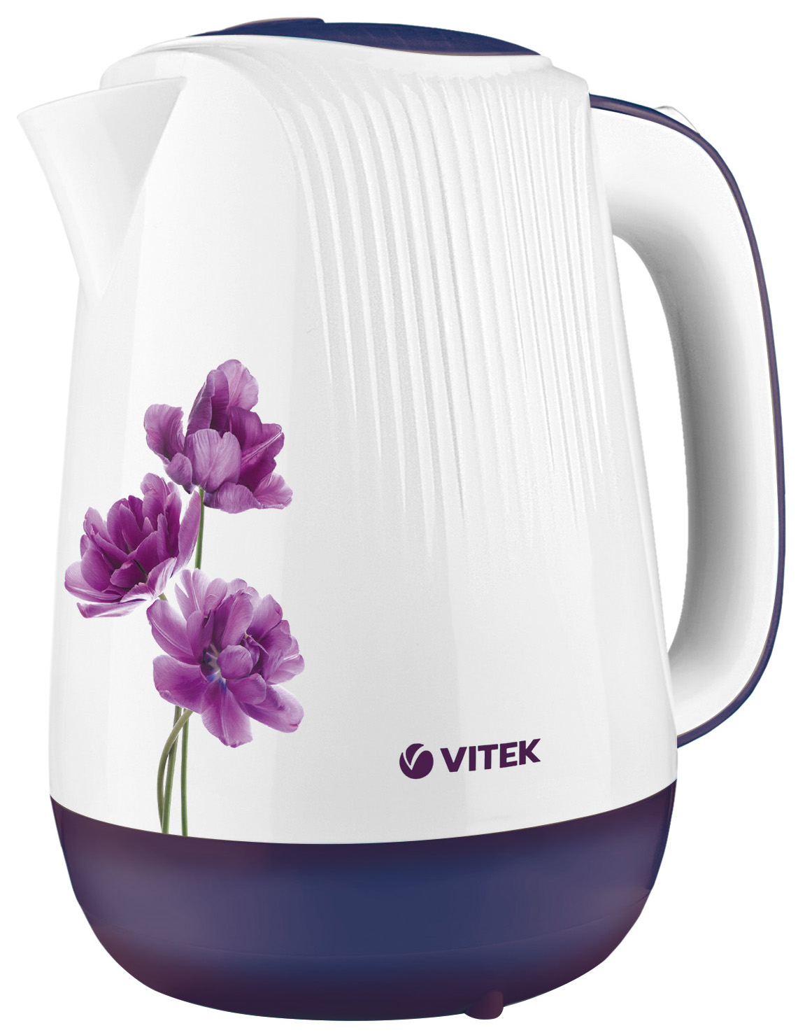 фото Чайник электрический vitek vt-7061 og white/purple