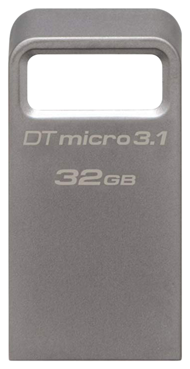 фото Usb-флешка kingston datatraveler micro 3.1 32gb silver (dtmc3/32gb)