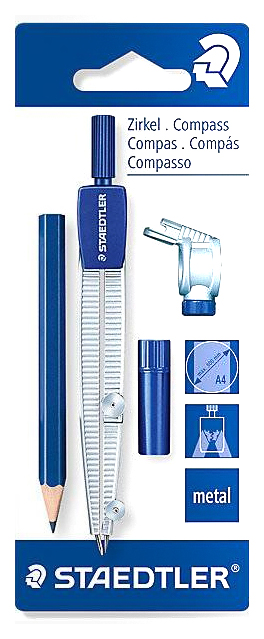 

Циркуль Staedtler Noris Club 550 с центральным колесом