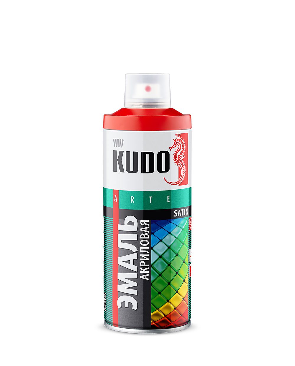 Краска KUDO KU1311 белая для бытовой техники 520мл флуоресцентная краска для декоративных работ kudo