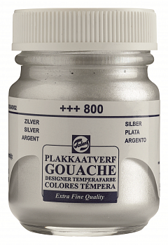 

Гуашь Royal Talens Extra Fine Quality №800 серебряный 50 мл