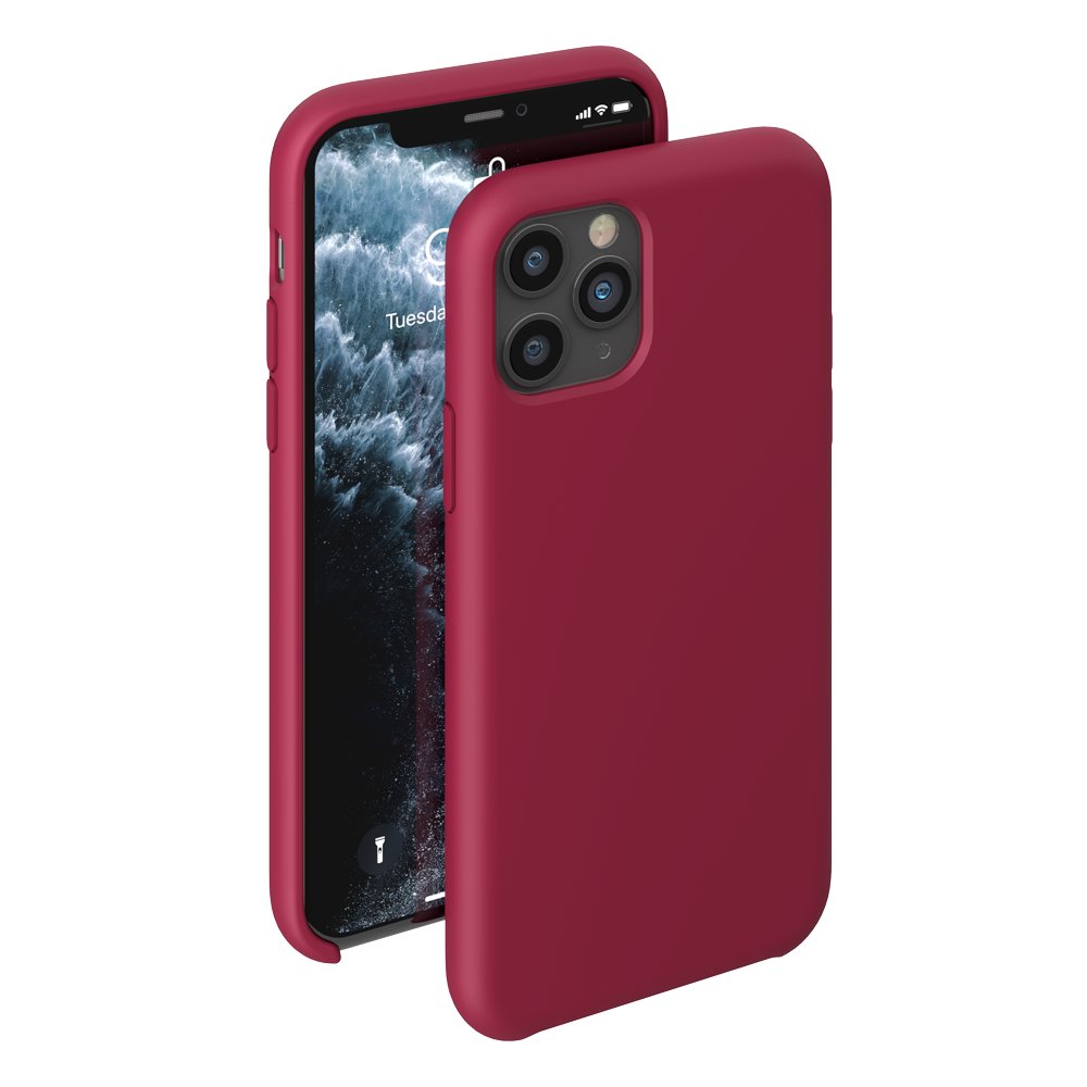 фото Чехол deppa liquid silicone case для apple iphone 11 pro (red)