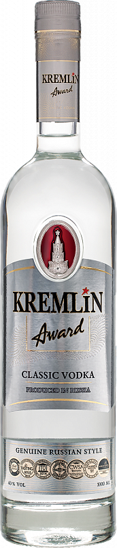 

Водка Kremlin Award Classic, 40 %, 1000 мл