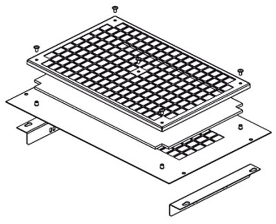 

Комплект для монтажа Conteg DP-VER-03F, DP-VER-03F