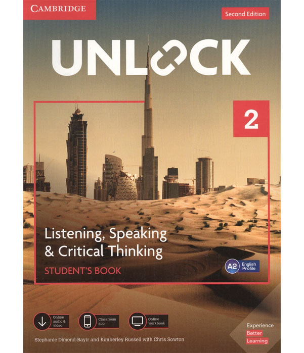 

Unlock 2. LIstenIng. SpeakIng & CrItIcal ThInkIng. Student's Book. Mob App and OnlIne W…