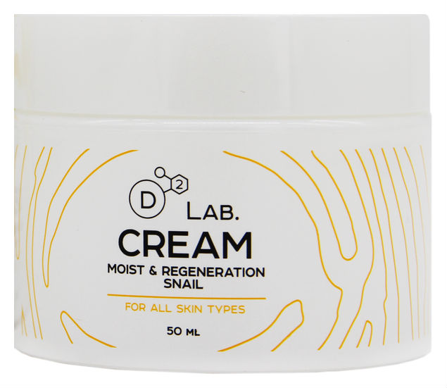 Купить Крем для лица D2 Lab Cream Moist & Regeneration Snail 50 мл