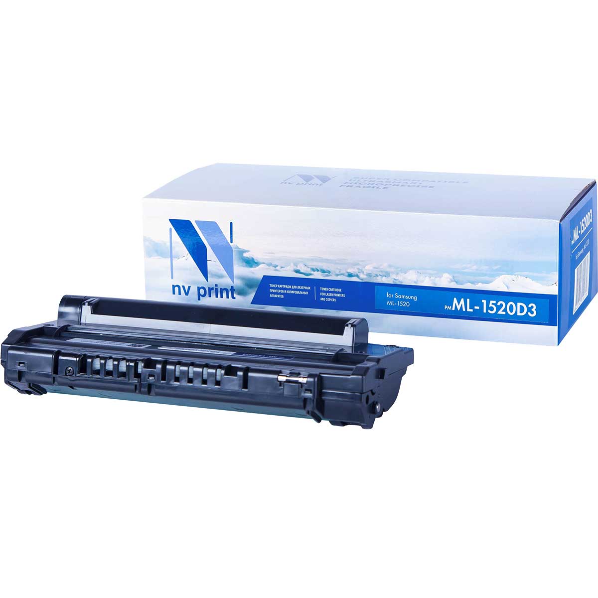 Картридж для лазерного принтера NV Print ML-1520D3, черный
