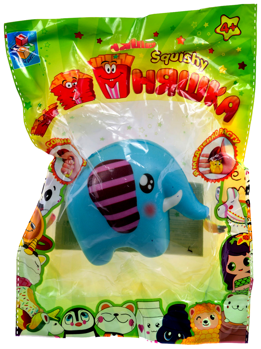 

Игрушка-антистресс "Мммняшка Squishy" - Слон 1TOY