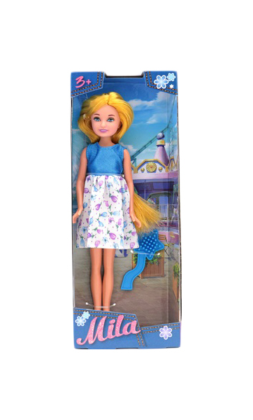 

Кукла "Мила" со светлыми волосами, 23 см Funky Toys