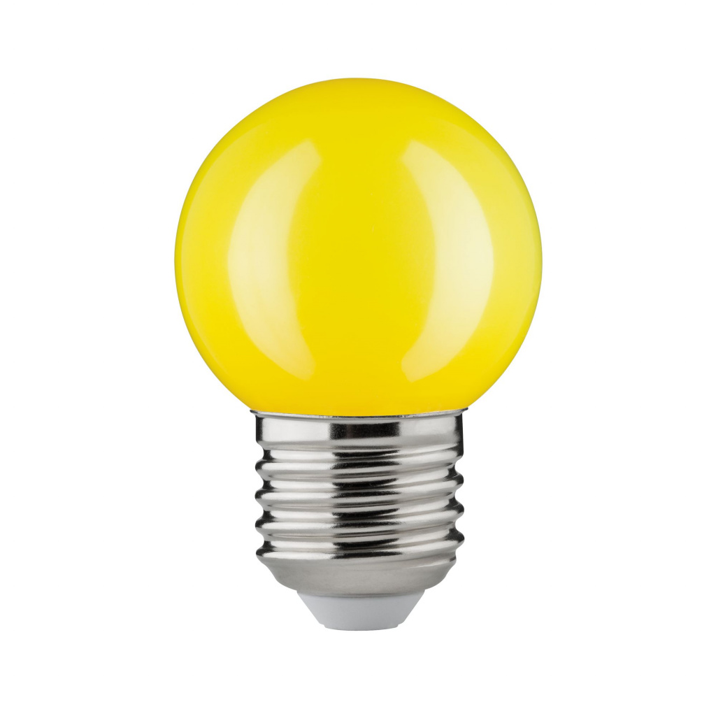 Лампа Paulmann LED Tropfen 2W E27 230V Gelb schlagfest 28529