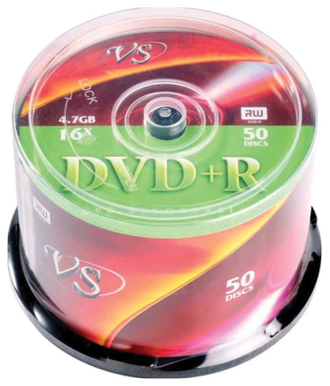 фото Диски dvd+r vs 4.7gb 16х cakebox 50шт (20472)