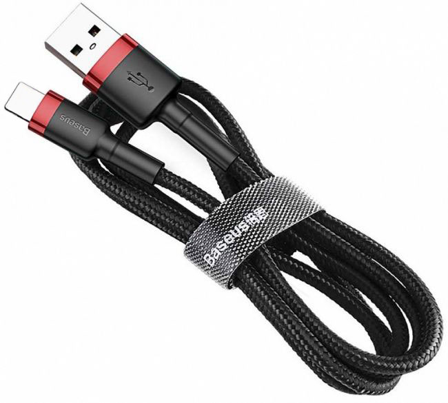 Кабель Baseus Type-C 1m Red/Black/Black