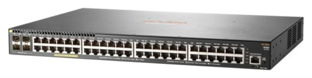 Коммутатор HP Aruba 2930F 48G PoE+ 4SFP Switch Black/Silver