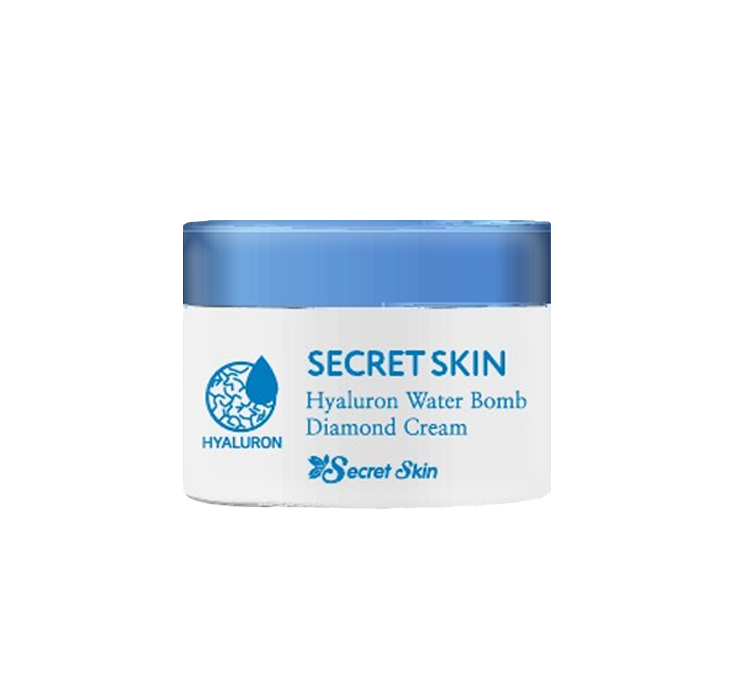 

Крем для лица Secret Skin Hyaluronic bomb diamond cream 50гр