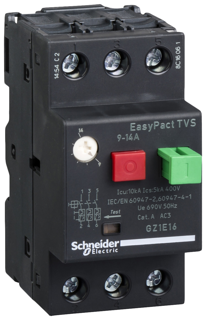 фото Выключатель автоматический easypact tvs, 9-14 а schneider electric