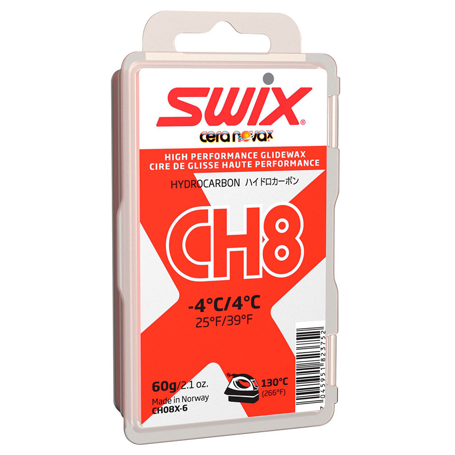

Мазь скольжения Swix CH8X Red +4C/-4C 60 мл, CH8X Red