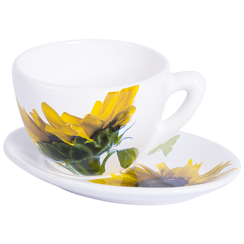 

Чайная пара Ceramiche Viva Sunflower