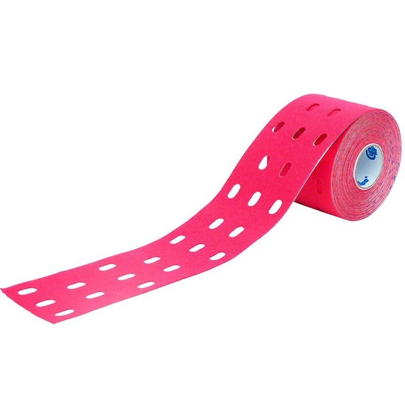 Кинезио тейп CureTape Punch, хлопок 160684-pink