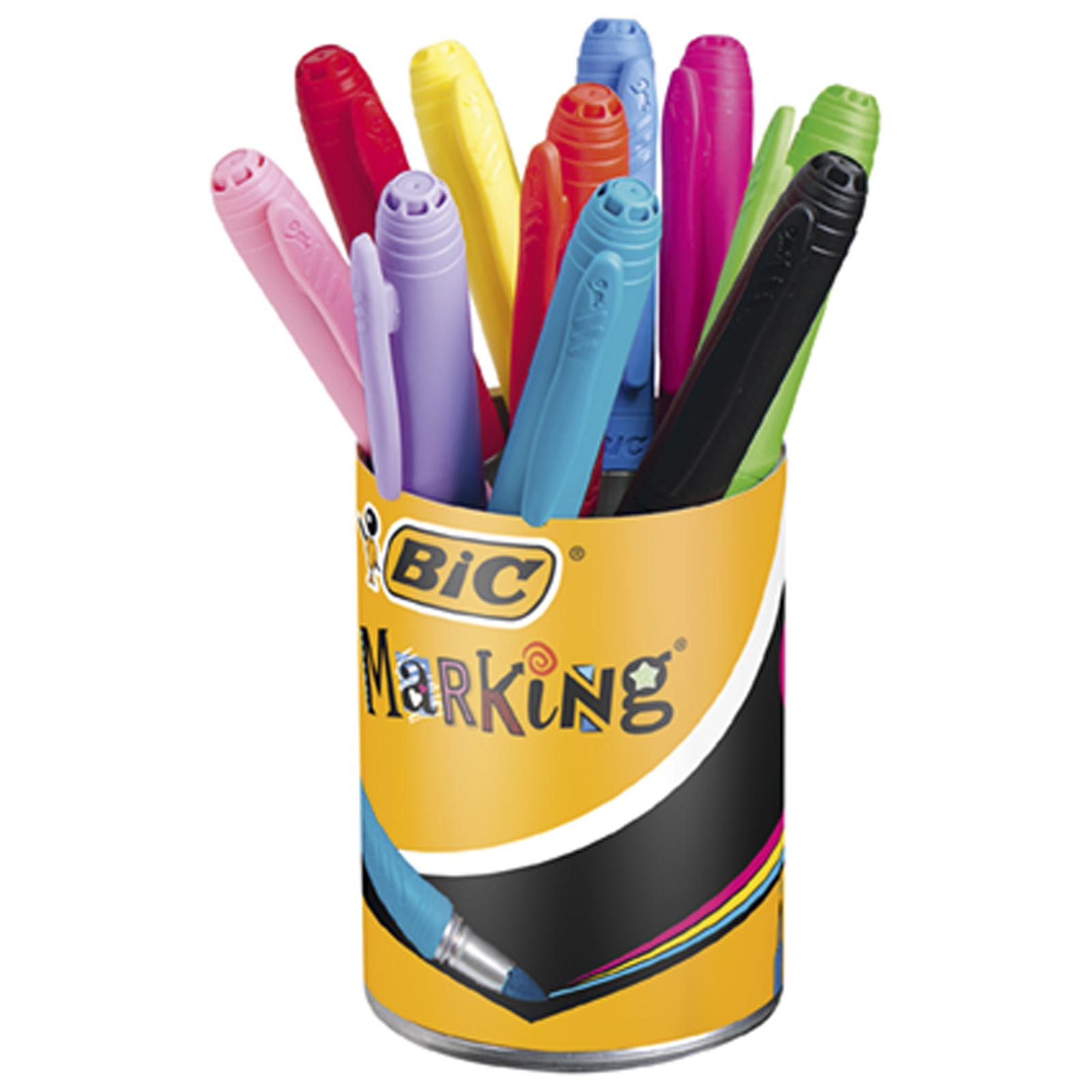 

Перманентные маркеры BIC Marking 10 шт